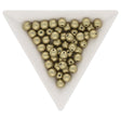 Glasperlen rund - 6 mm - Saturated Metallic Limelight - PerlineBeads