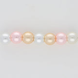Glasperlen rund - 8 mm - Light Rose Mix - PerlineBeads