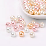 Glasperlen rund - 8 mm - Light Rose Mix - PerlineBeads