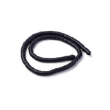 Heishi-Perlen aus Polymerpaste 6 mm – Black - PerlineBeads