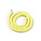 Heishi-Perlen aus Polymerpaste 6 mm – Champagne Yellow - PerlineBeads