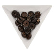 Holzperlen-Rondellen aus Kokosnussholz - 10 mm - PerlineBeads