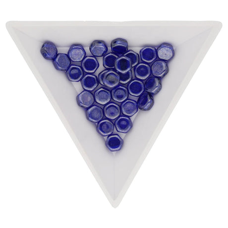 Honeycomb – Cobalt Luster - PerlineBeads