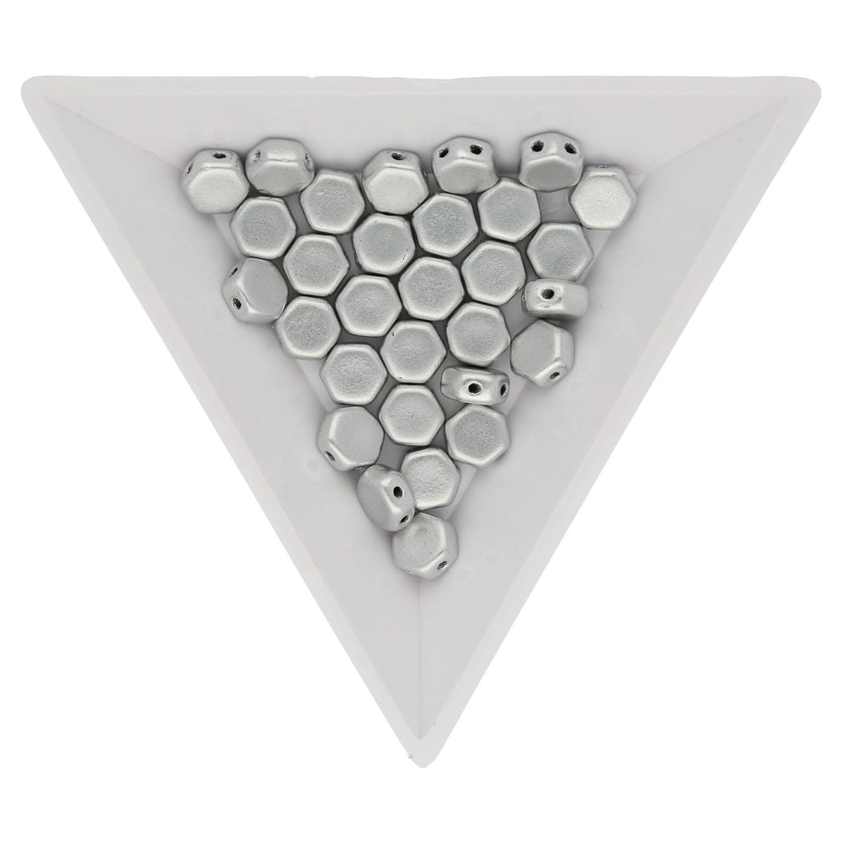 Honeycomb – Crystal Bronze Aluminium - PerlineBeads