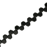 Honeycomb – Jet - PerlineBeads