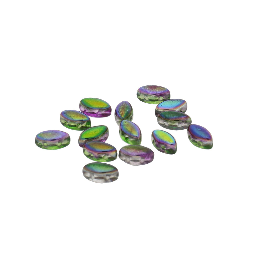 IrisDuo® 7x4 mm - Crystal Magic Orchid - PerlineBeads