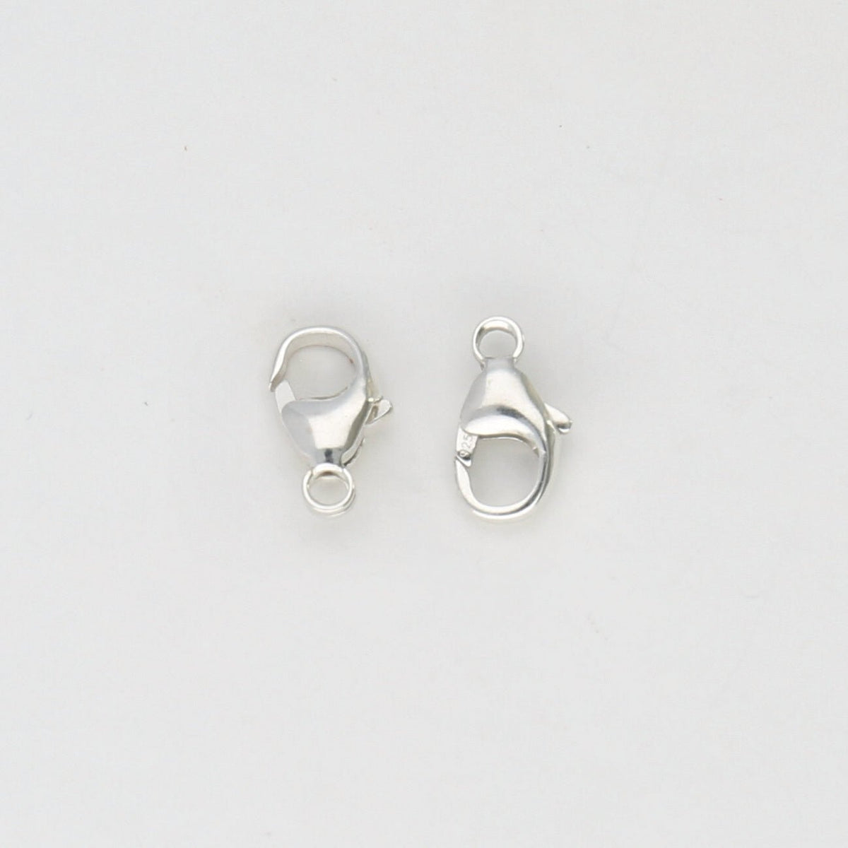 Karabinerverschluss 12 mm – Sterling Silber 925 - PerlineBeads
