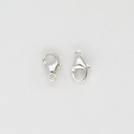 Karabinerverschluss 12 mm – Sterling Silber 925 - PerlineBeads