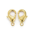 Karabinerverschluss 15 mm – Goldfarbe - PerlineBeads