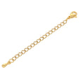Karabinerverschluss mit Verlängerung, Edelstahl - Gold - PerlineBeads
