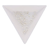 Kaschierperle für Quetschperlen 3 mm - Versilbert - PerlineBeads
