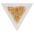 Kaschierperle für Quetschperlen 5 mm - vergoldet - PerlineBeads