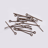 Kettelstift mit Öse 24 mm – antik Bronze - PerlineBeads