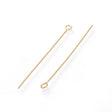 Kettelstift mit Öse 45 mm – Edelstahl, Farbe Gold - PerlineBeads