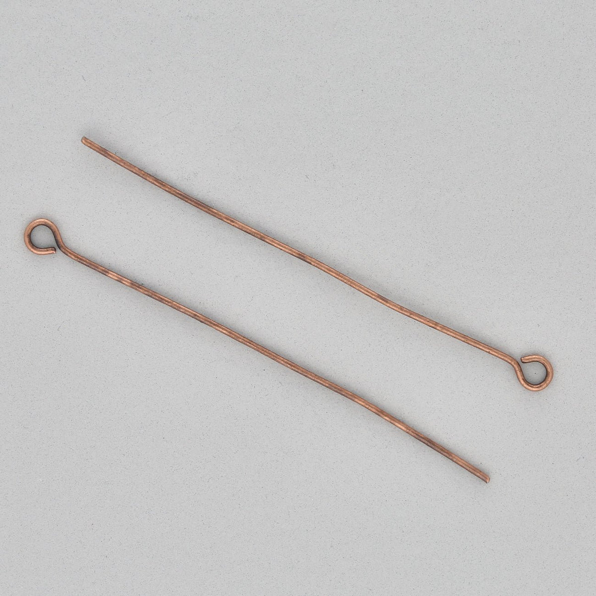 Kettelstift mit Öse 50 mm – Farbe Farbe Kupfer - PerlineBeads