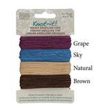 Knot-it! Gewachste brasilianische Kordel - Adventures Calling - PerlineBeads