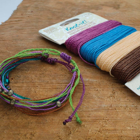 Knot-it! Gewachste brasilianische Kordel - Adventures Calling - PerlineBeads