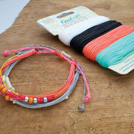 Knot-it! Gewachste brasilianische Kordel - Ocean Dreams - PerlineBeads