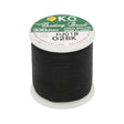 K.O. Perlengarn 330dtex - schwarz - PerlineBeads