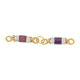 Kolympos-Superduo Bead Ending - 24K Gold Plate - PerlineBeads