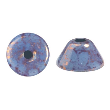 Konos® par Puca® - Frost Blue Lagoon Bronze - PerlineBeads