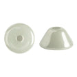 Konos® par Puca® - Opaque Light Green Ceramic Look - PerlineBeads