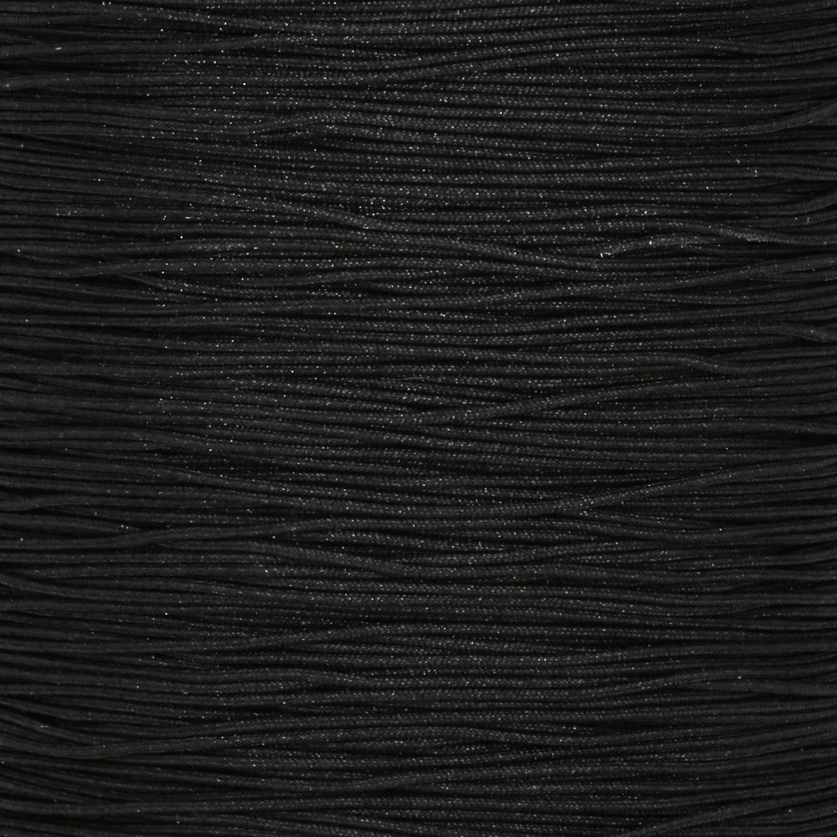 Kordel aus Nylon 0.5 mm - Schwarz - PerlineBeads