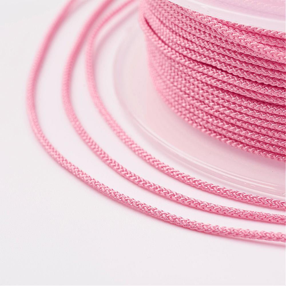 Kordel aus Nylon 1 mm - Pink - PerlineBeads