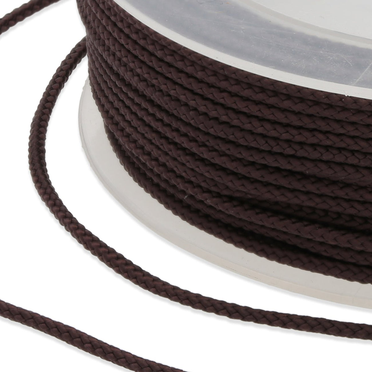 Kordel aus Nylon 1 mm - Saddle Brown - PerlineBeads