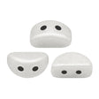 Kos® par Puca® - Opaque White Ceramic Look - PerlineBeads