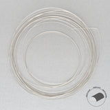 Kupferdraht Halbrund: Wire Elements™ – 18 Gauge – Silver Tarnish Resistant - PerlineBeads