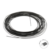 Kupferdraht Halbrund: Wire Elements™ – 21 Gauge – Black Tarnish Resistant - PerlineBeads
