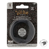 Kupferdraht Quadratisch: Wire Elements™ – 18 Gauge – Black Tarnish Resistant - PerlineBeads