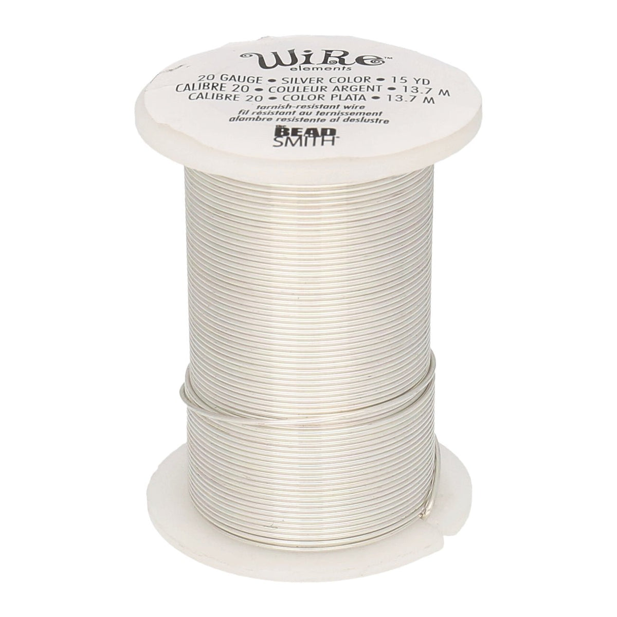 Kupferdraht: Wire Elements™ – 20 Gauge – Silver Tarnish Resistant - PerlineBeads