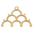 Lakos IV - 8/0 Bead Ending - 24K Gold Plate - PerlineBeads