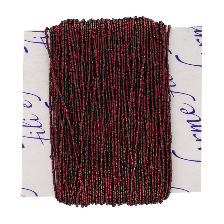 Lamé elastisches Schmuckgarn - Red Velvet - PerlineBeads