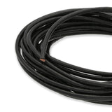 Lederkordel Ø 1 mm - Schwarz - PerlineBeads
