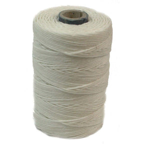 Leinengarn gewachst, Irish Waxed Linen, 4-PLY - White - PerlineBeads