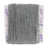 Luce Schmuckgarn - Silber-Schwarz (99137) - PerlineBeads