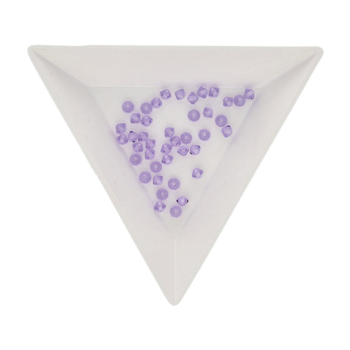 M.C. Doppelkegel 3 mm - Violet - PerlineBeads