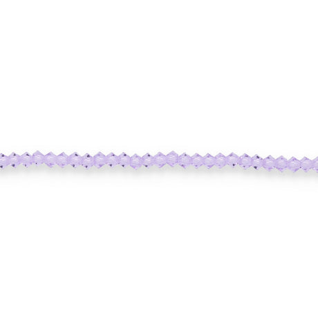 M.C. Doppelkegel 3 mm - Violet - PerlineBeads