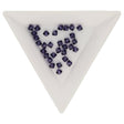M.C. Doppelkegel 4 mm - Deep Tanzanite - PerlineBeads