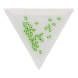 M.C. Doppelkegel 4 mm - Peridot - PerlineBeads