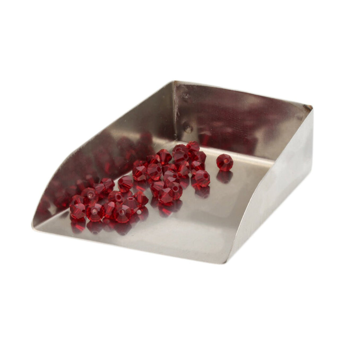 M.C. Doppelkegel 4 mm - Siam - PerlineBeads