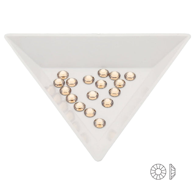 MC Flatback Cut Viva (SS20) – Crystal Honey - PerlineBeads