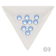 MC Flatback Cut Viva (SS34) – Light Sapphire - PerlineBeads