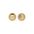 Metallperle rund - 3 mm - Gold - PerlineBeads