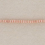 Metallperle rund - 3 mm - Rosé Gold - PerlineBeads