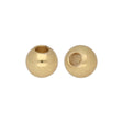 Metallperle rund - 4 mm - Gold - PerlineBeads