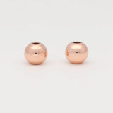 Metallperle rund - 6 mm - Rose Gold - PerlineBeads